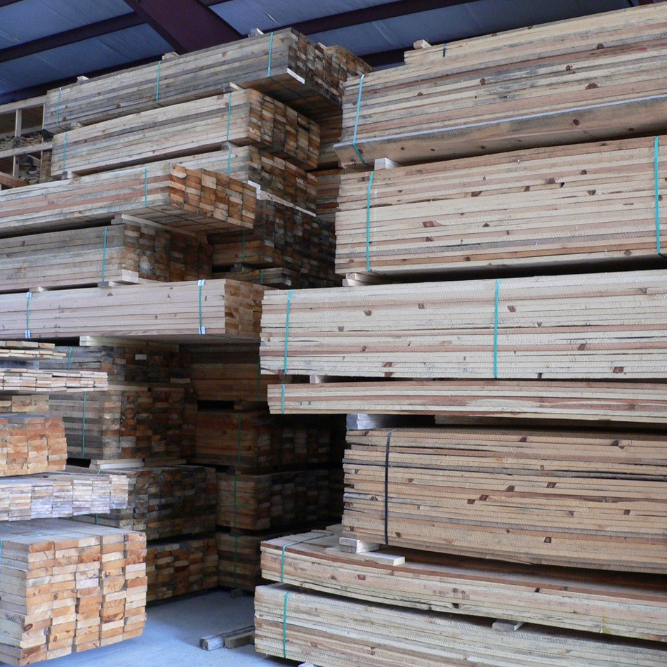 Kiln Dried Eastern White Pine Cline Lumber